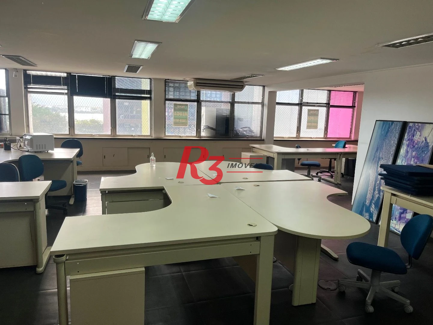 Sala para alugar, 120 m² por R$ 6.000,00/mês - Centro - Santos/SP