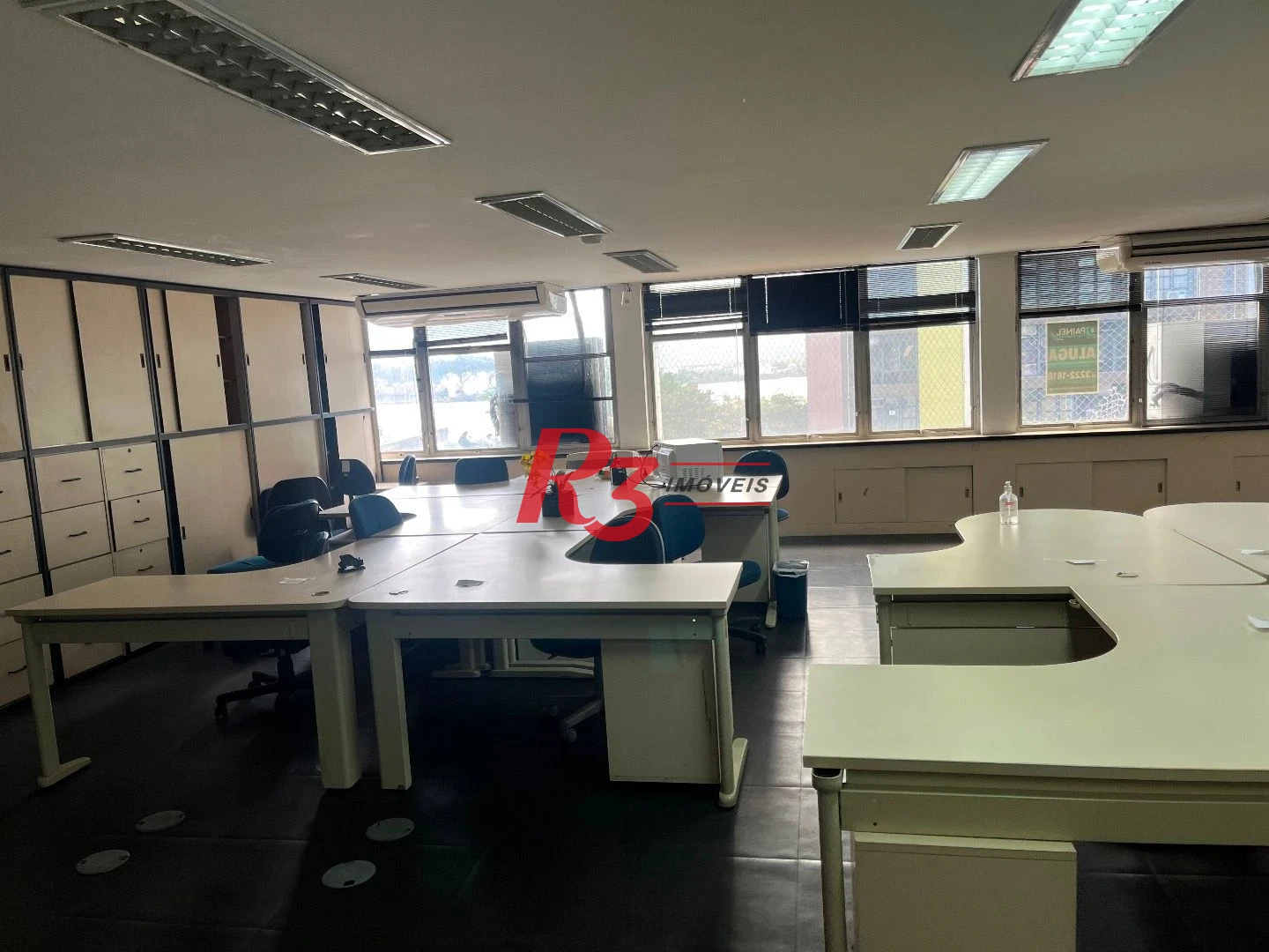 Sala para alugar, 120 m² por R$ 6.000,00/mês - Centro - Santos/SP