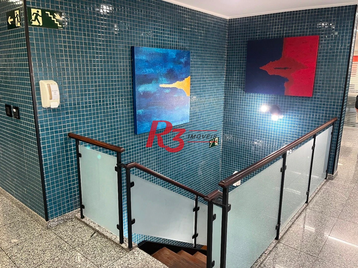 Sala para alugar, 120 m² por R$ 6.000,00/mês - Centro - Santos/SP