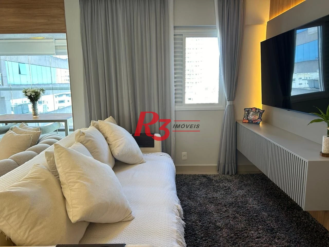 Apartamento à venda, 100 m² por R$ 2.120.000,00 - Gonzaga - Santos/SP