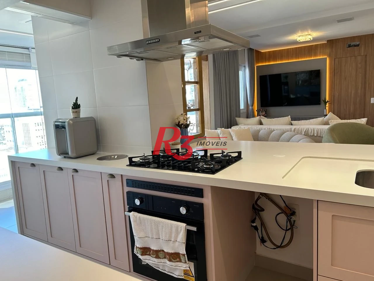 Apartamento à venda, 100 m² por R$ 2.120.000,00 - Gonzaga - Santos/SP