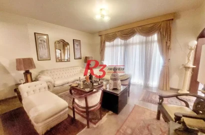 Apartamento à venda, 261 m² por R$ 1.596.000,00 - Gonzaga - Santos/SP