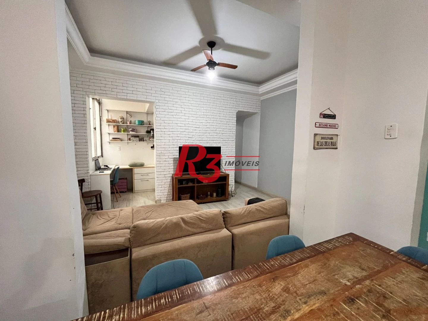 Apartamento com 2 dormitórios à venda, 87 m² por R$ 440.000,00 - Gonzaga - Santos/SP