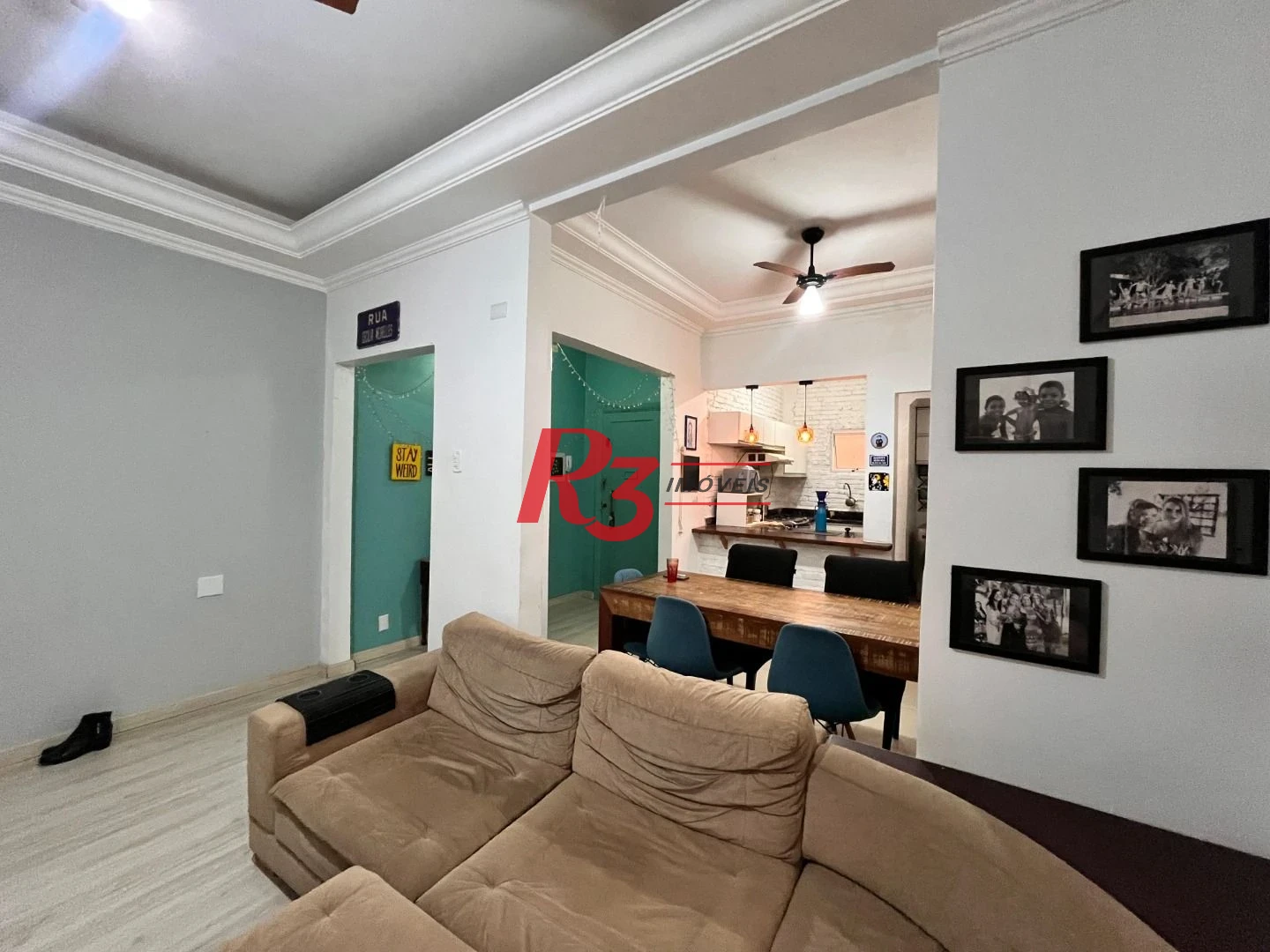 Apartamento com 2 dormitórios à venda, 87 m² por R$ 440.000,00 - Gonzaga - Santos/SP