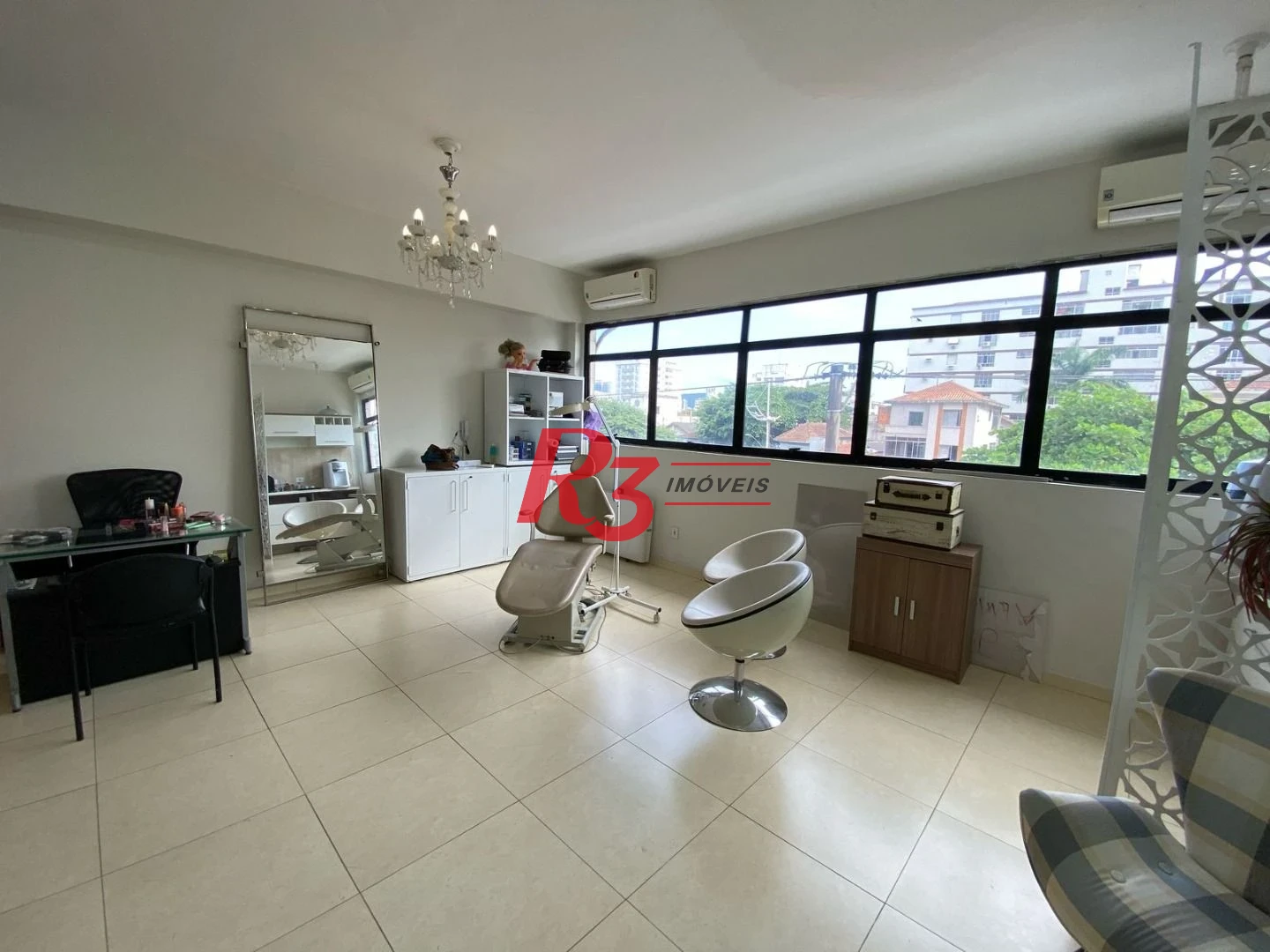 Sala à venda, 49 m² por R$ 300.000,00 - Macuco - Santos/SP