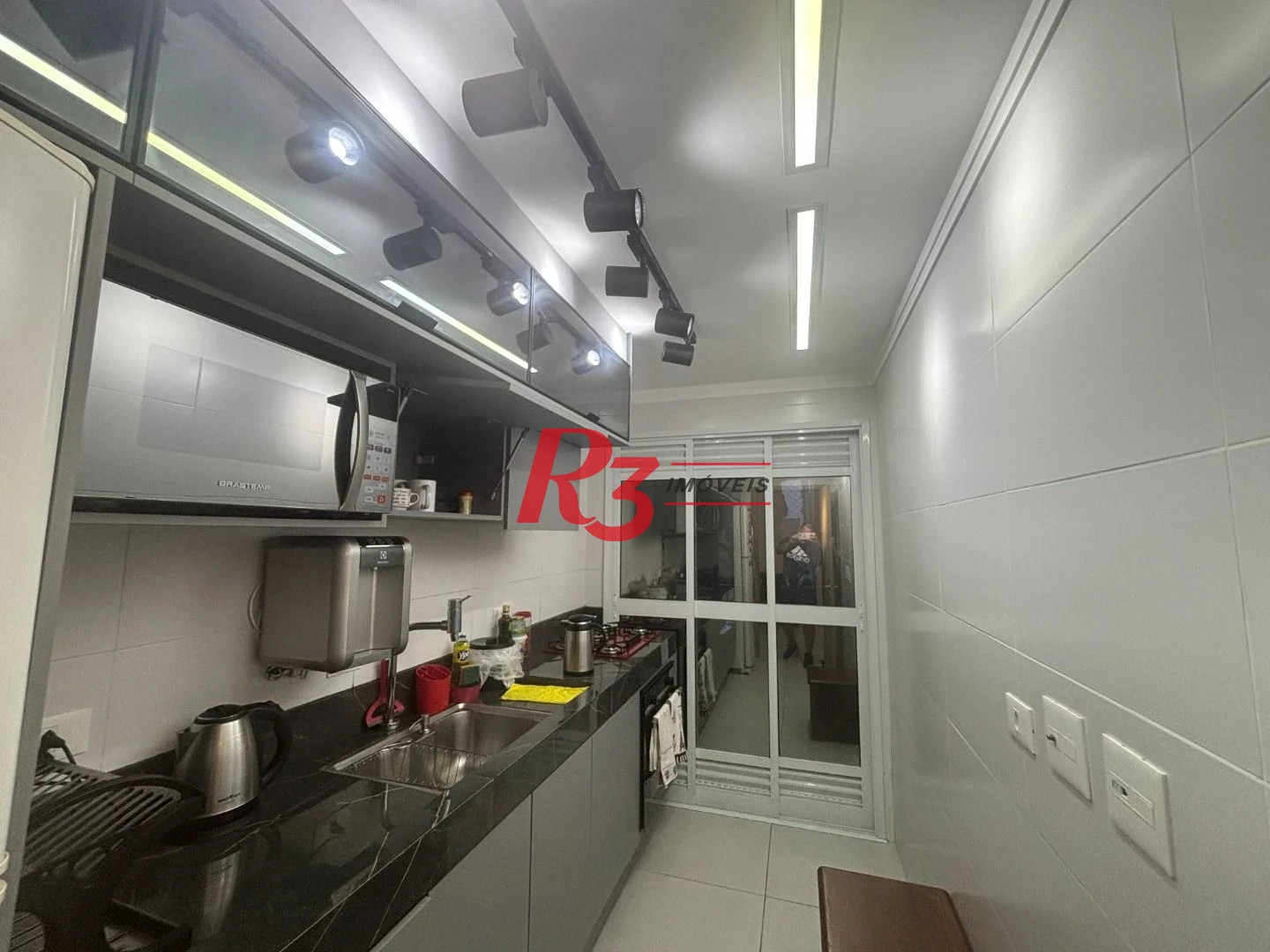 Apartamento com 3 dormitórios à venda, 81 m² por R$ 1.170.000,00 - Boqueirão - Santos/SP