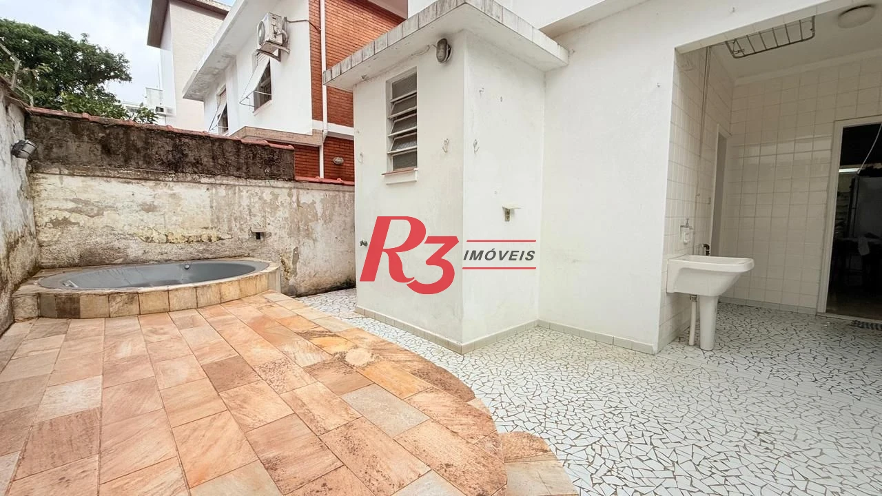 Casa com 3 dormitórios à venda, 176 m² por R$ 1.600.000,00 - Ponta da Praia - Santos/SP