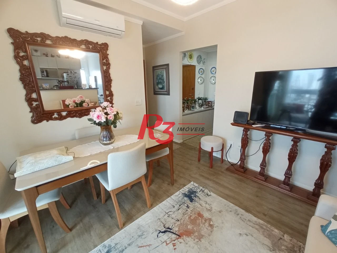 Apartamento com 1 dormitório, 58 m² - venda por R$ 650.000,00 ou aluguel por R$ 4.835,00/mês - Macuco - Santos/SP