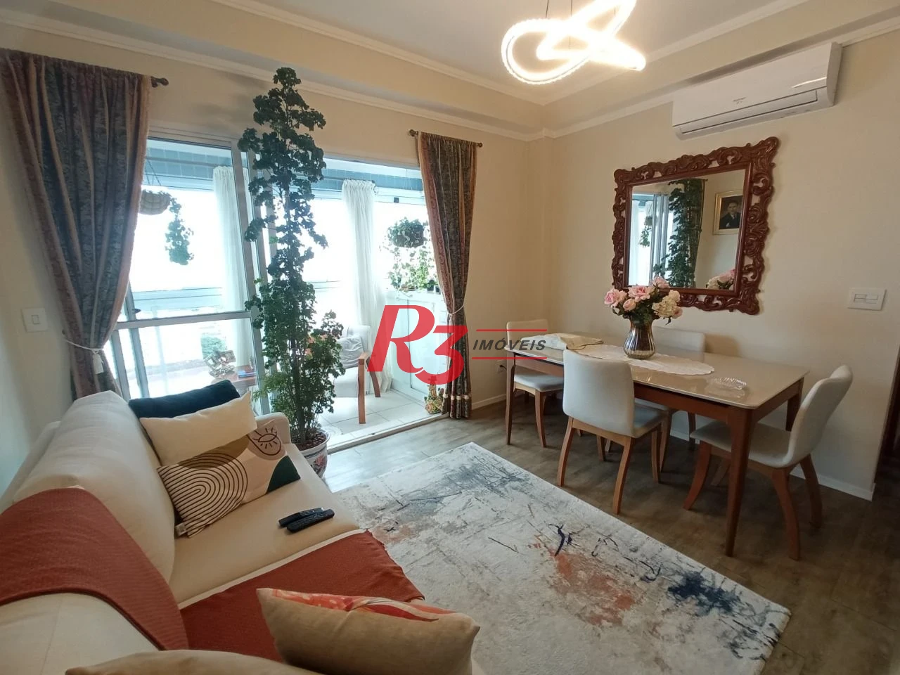 Apartamento com 1 dormitório, 58 m² - venda por R$ 650.000,00 ou aluguel por R$ 4.835,00/mês - Macuco - Santos/SP