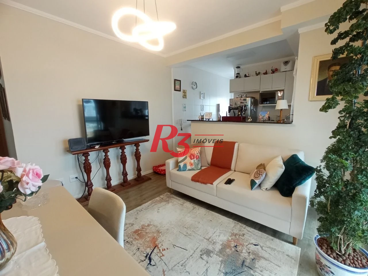 Apartamento com 1 dormitório, 58 m² - venda por R$ 650.000,00 ou aluguel por R$ 4.835,00/mês - Macuco - Santos/SP