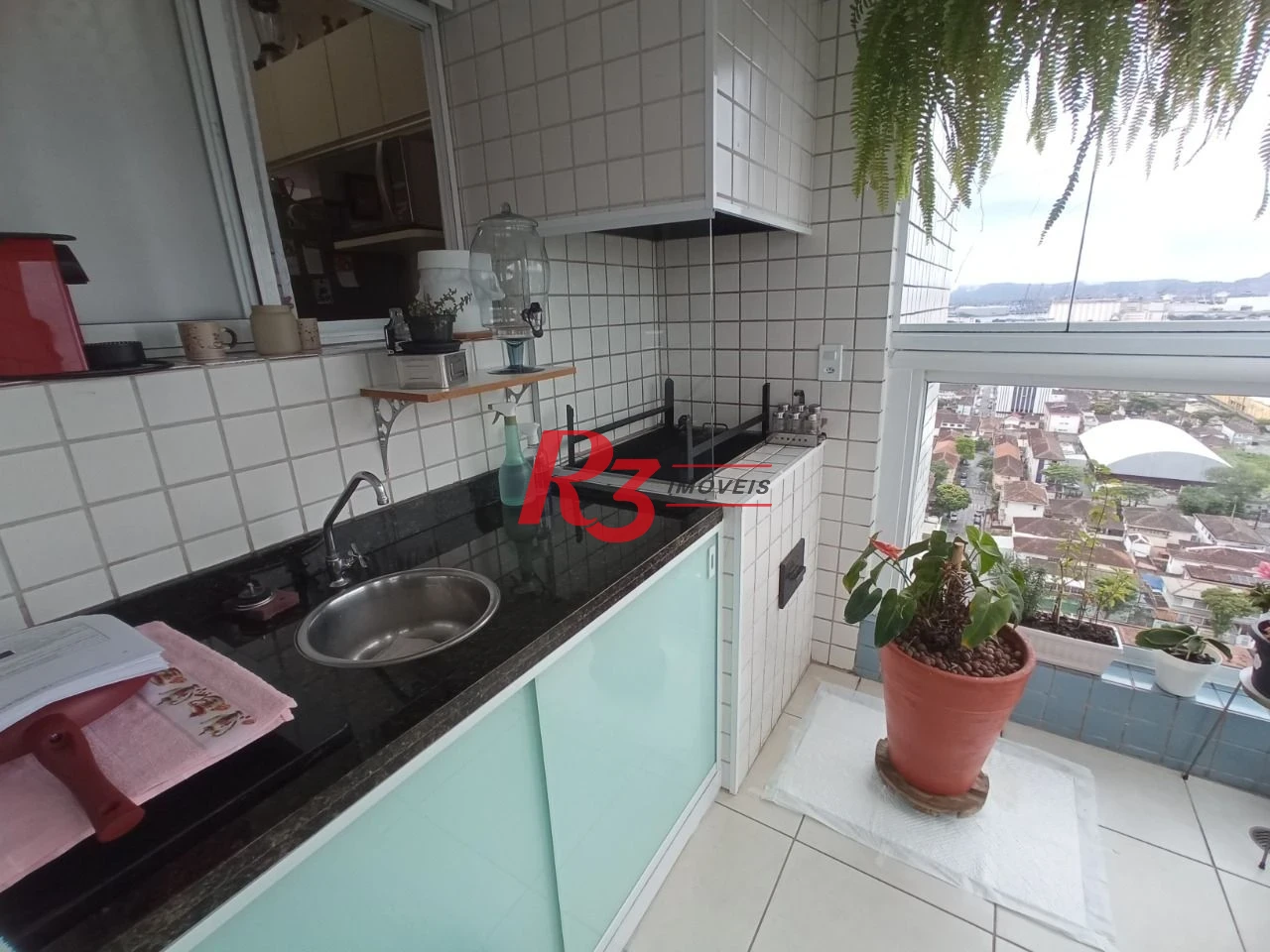 Apartamento com 1 dormitório, 58 m² - venda por R$ 650.000,00 ou aluguel por R$ 4.835,00/mês - Macuco - Santos/SP