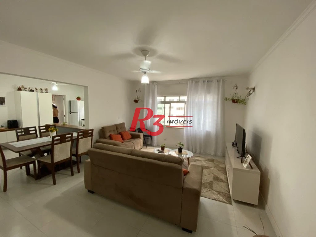 Apartamento com 3 dormitórios à venda, 150 m² por R$ 980.000,00 - Ponta da Praia - Santos/SP