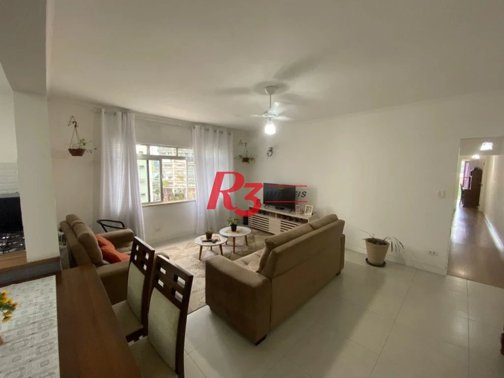 Apartamento com 3 dormitórios à venda, 150 m² por R$ 980.000,00 - Ponta da Praia - Santos/SP
