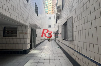 Apartamento com 2 dormitórios para alugar, 65 m² - Boqueirão - Santos/SP