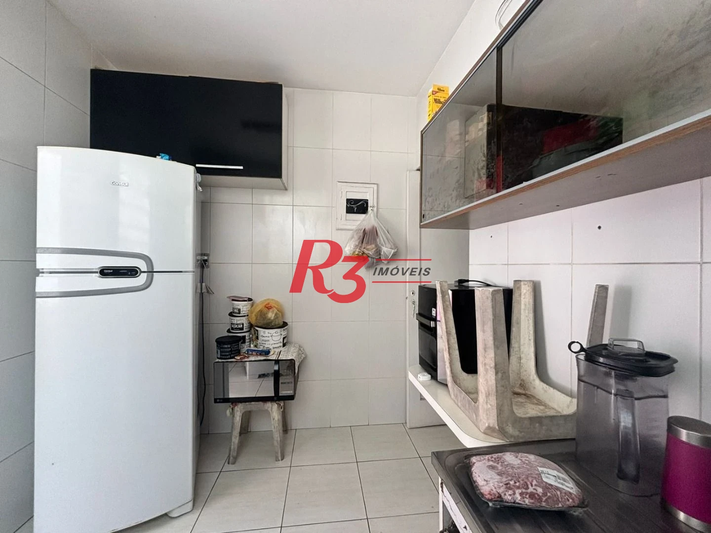 Apartamento com 2 dormitórios para alugar, 65 m² - Boqueirão - Santos/SP