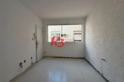 Apartamento com 2 dormitórios para alugar, 65 m² - Boqueirão - Santos/SP