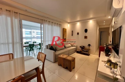 Apartamento com 3 dormitórios à venda, 111 m² por R$ 1.150.000,00 - Ponta da Praia - Santos/SP