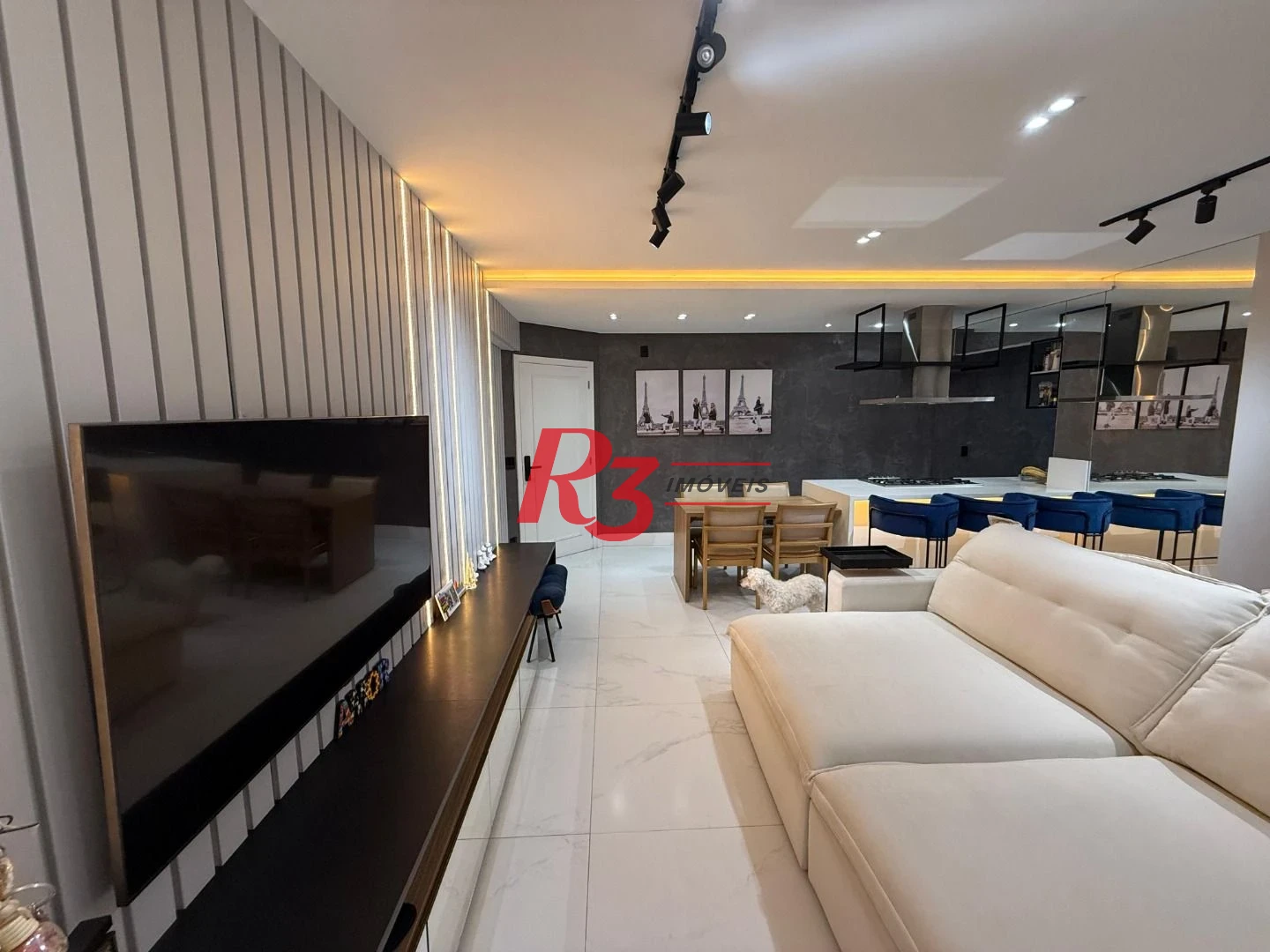 Apartamento com 2 dormitórios à venda, 85 m² por R$ 960.000,00 - Marapé - Santos/SP
