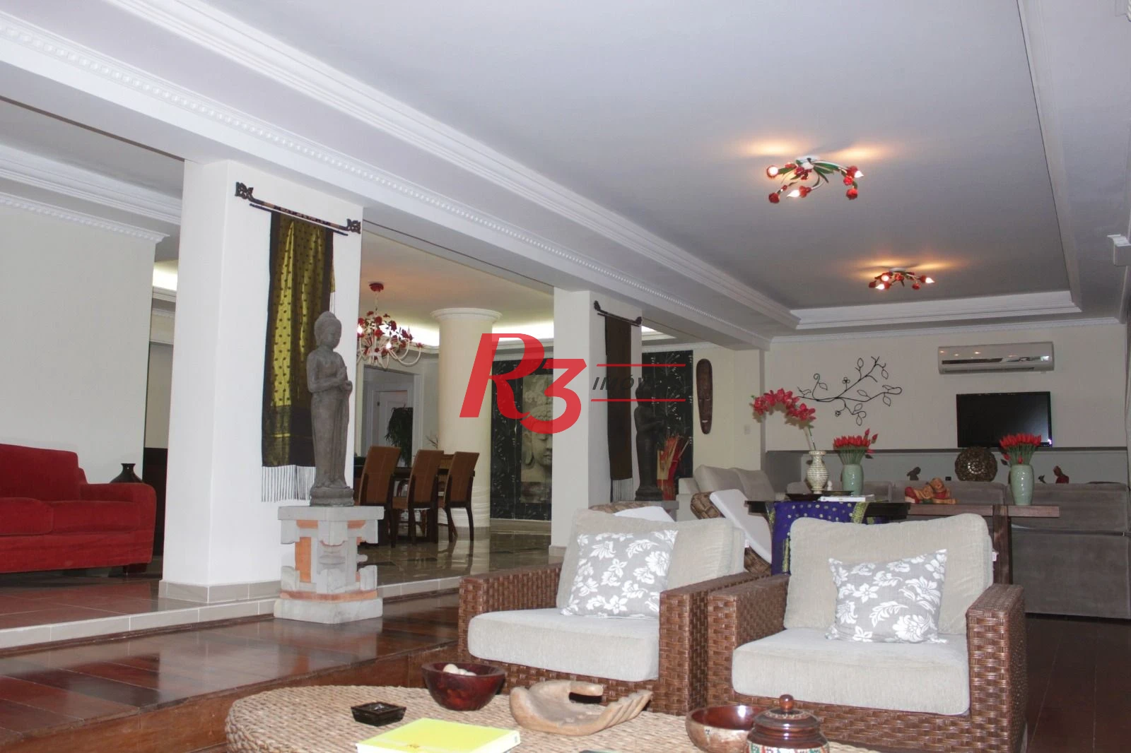 Apartamento Garden com 4 dormitórios à venda, 412 m² por R$ 1.800.000,00 - Morro do Maluf - Guarujá/SP