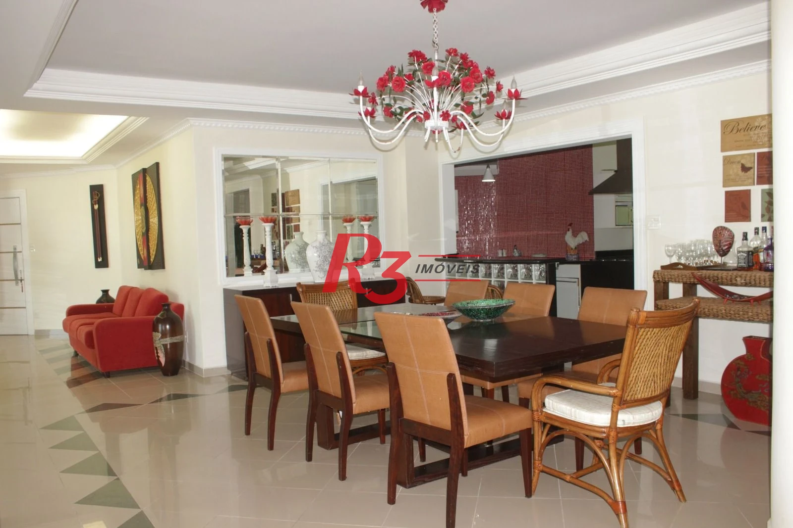Apartamento Garden com 4 dormitórios à venda, 412 m² por R$ 1.800.000,00 - Morro do Maluf - Guarujá/SP