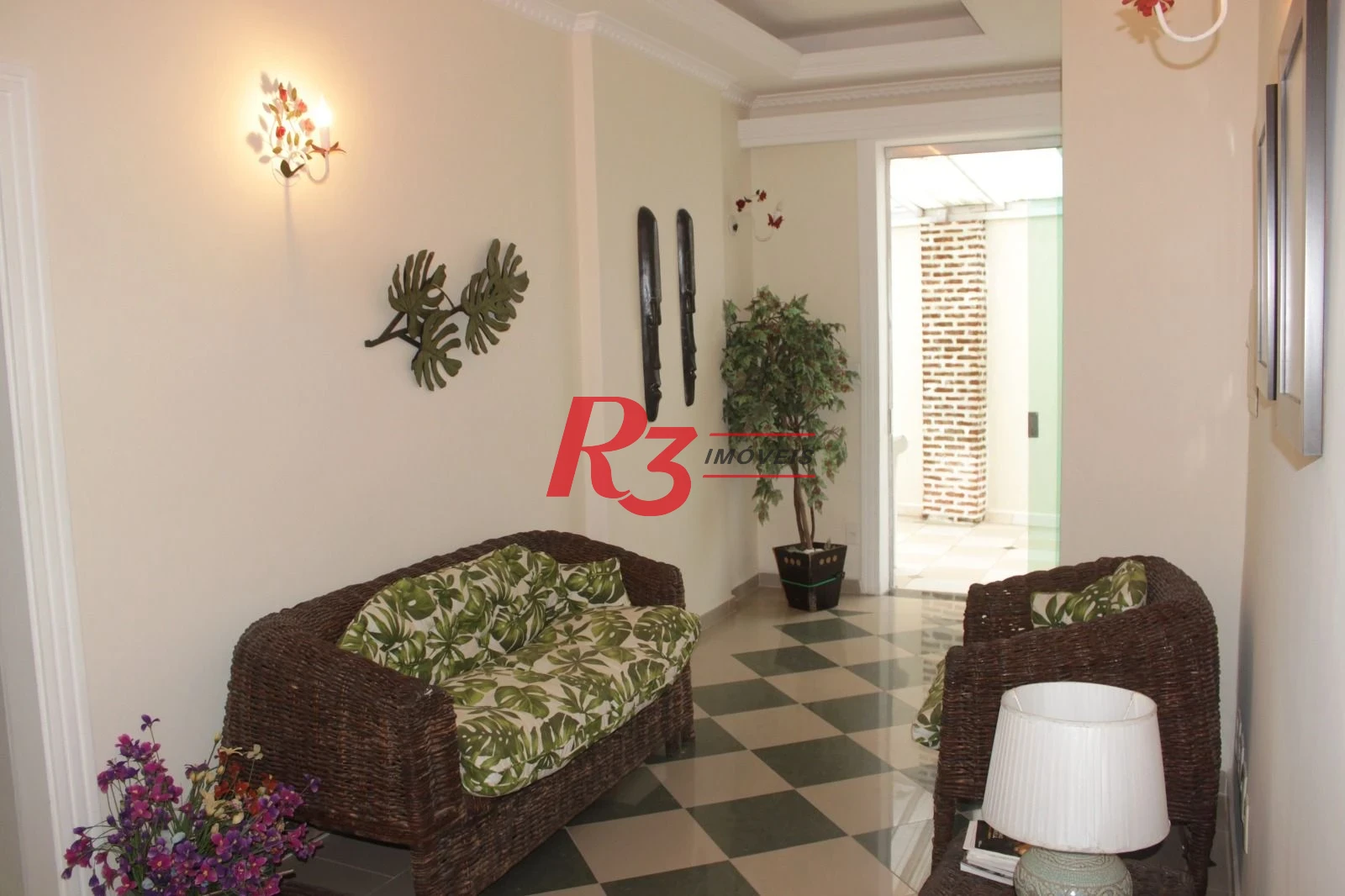 Apartamento Garden com 4 dormitórios à venda, 412 m² por R$ 1.800.000,00 - Morro do Maluf - Guarujá/SP