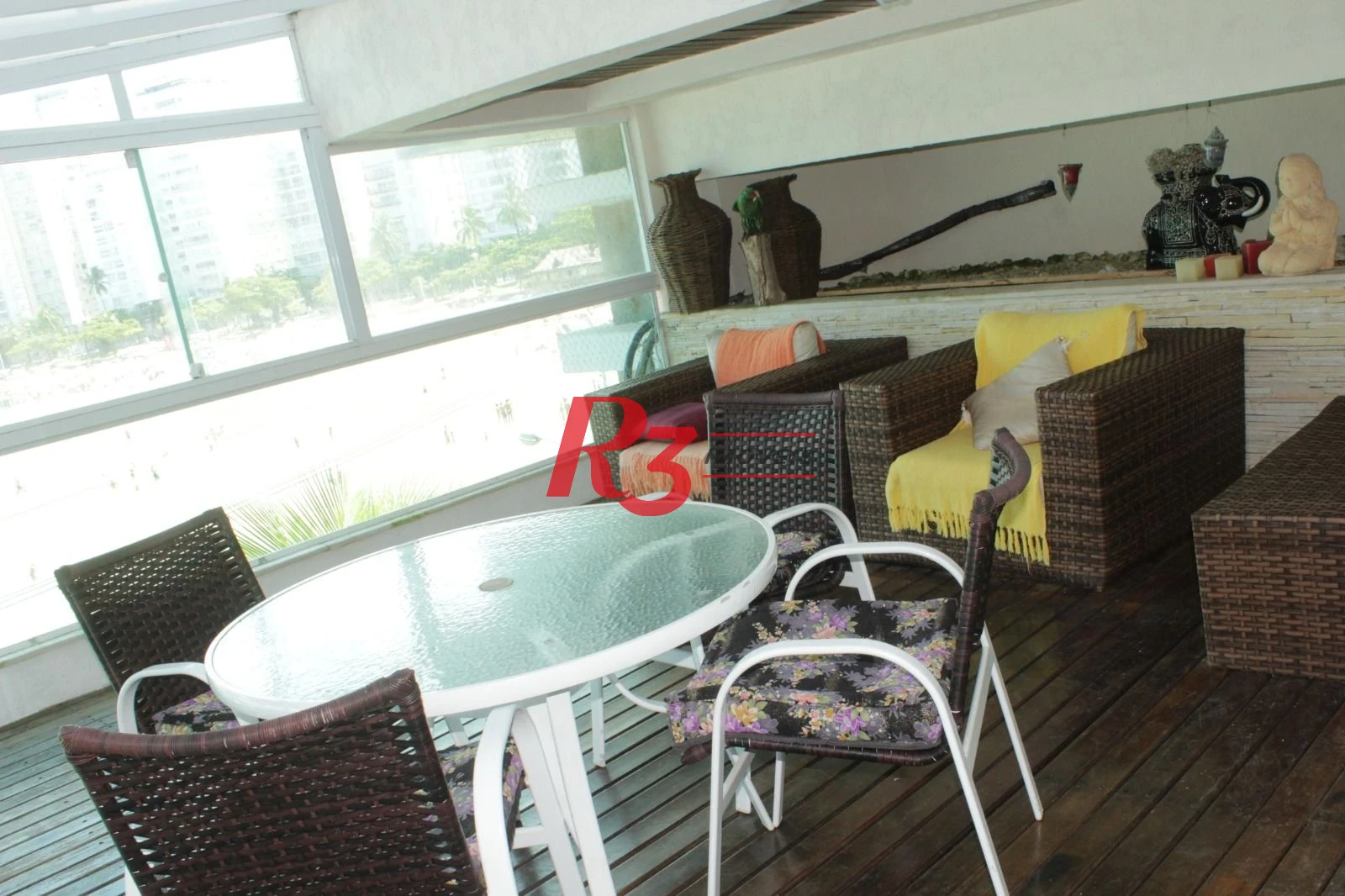 Apartamento Garden com 4 dormitórios à venda, 412 m² por R$ 1.800.000,00 - Morro do Maluf - Guarujá/SP