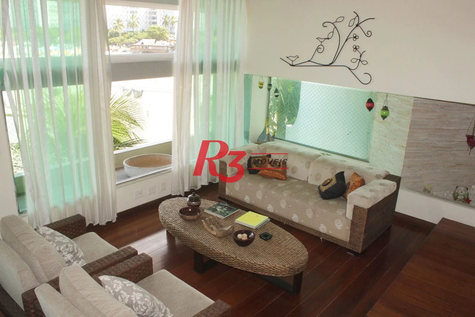 Apartamento Garden com 4 dormitórios à venda, 412 m² por R$ 1.800.000,00 - Morro do Maluf - Guarujá/SP