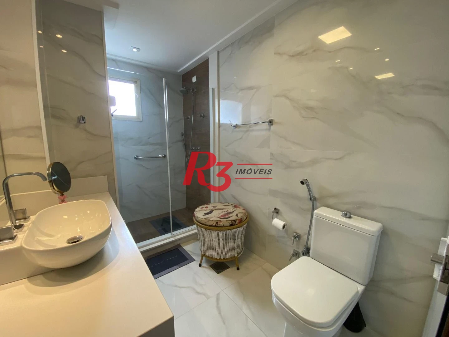 Apartamento com 3 dormitórios à venda, 185 m² por R$ 2.350.000,00 - Aparecida - Santos/SP