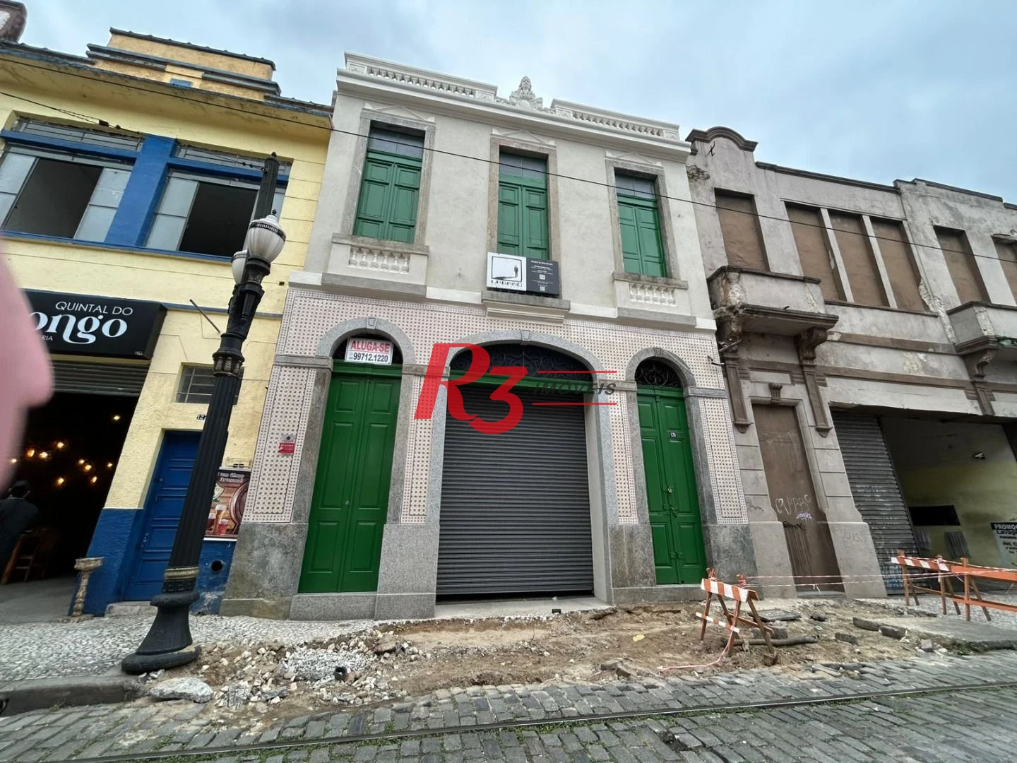 Galpão para alugar, 850 m² por R$ 18.668,30/mês - Centro - Santos/SP
