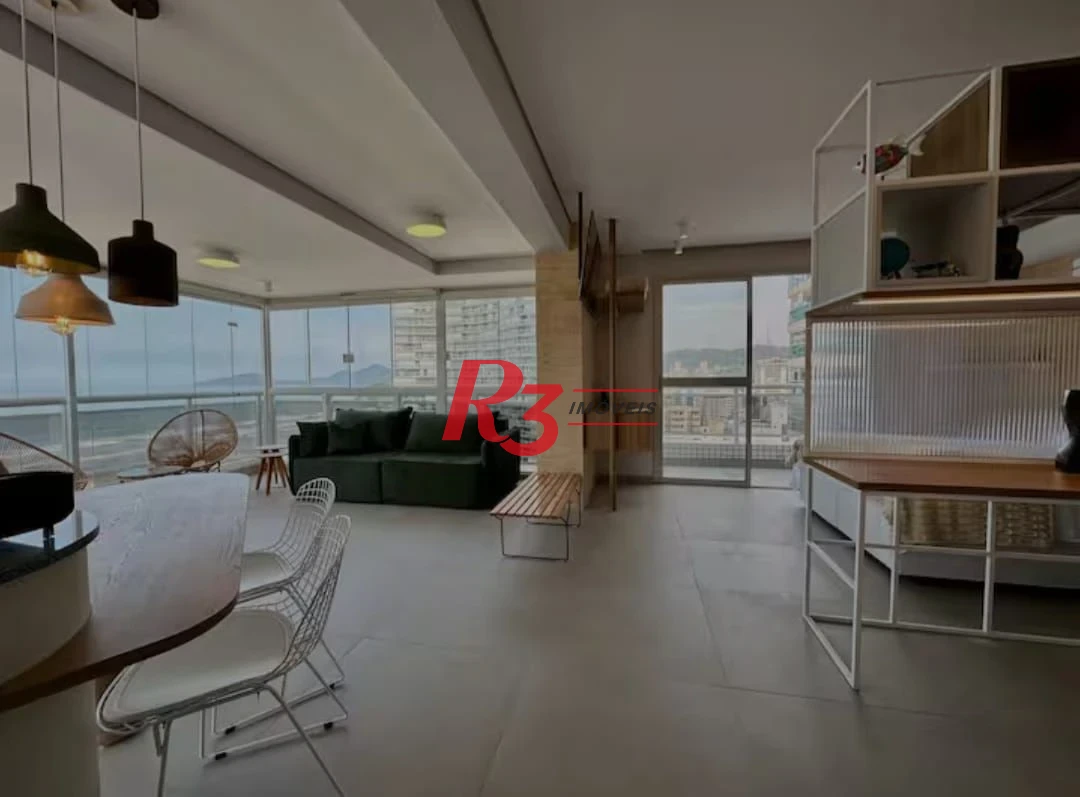 Apartamento com 1 dormitório à venda, 52 m² por R$ 1.200.000,00 - Gonzaga - Santos/SP