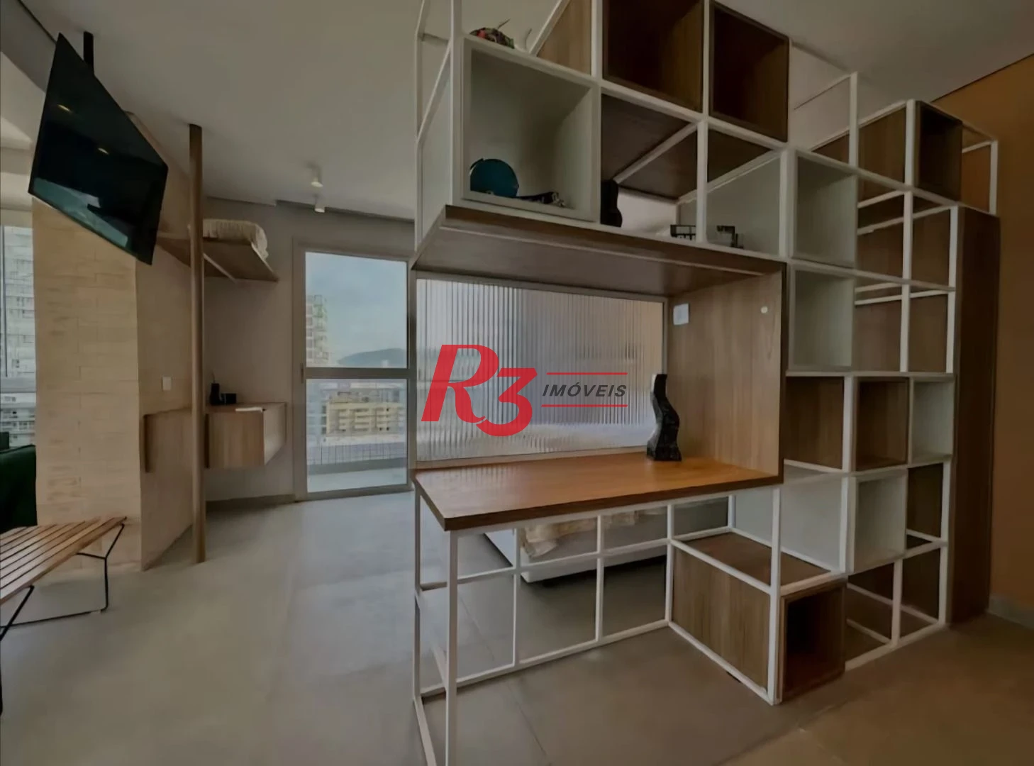 Apartamento com 1 dormitório à venda, 52 m² por R$ 1.200.000,00 - Gonzaga - Santos/SP