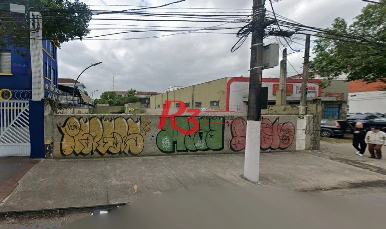 Terreno à venda, 589 m² por R$ 3.650.000,00 - Encruzilhada - Santos/SP