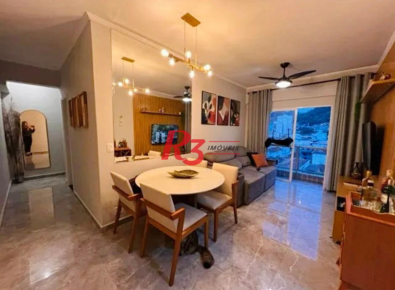 Apartamento à venda, 68 m² por R$ 545.000,00 - Vila Belmiro - Santos/SP