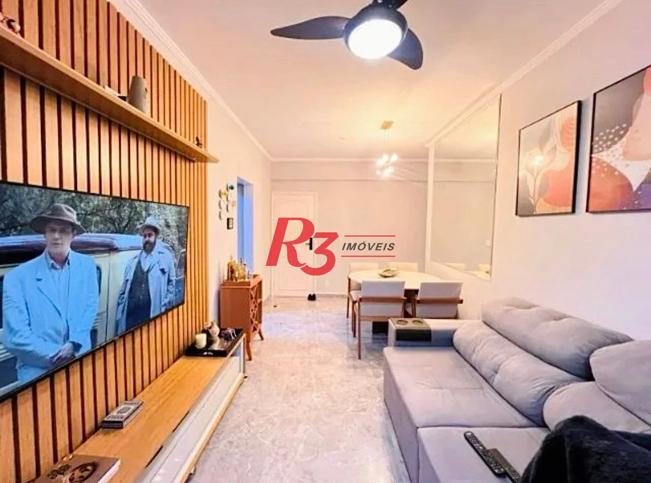 Apartamento à venda, 68 m² por R$ 545.000,00 - Vila Belmiro - Santos/SP