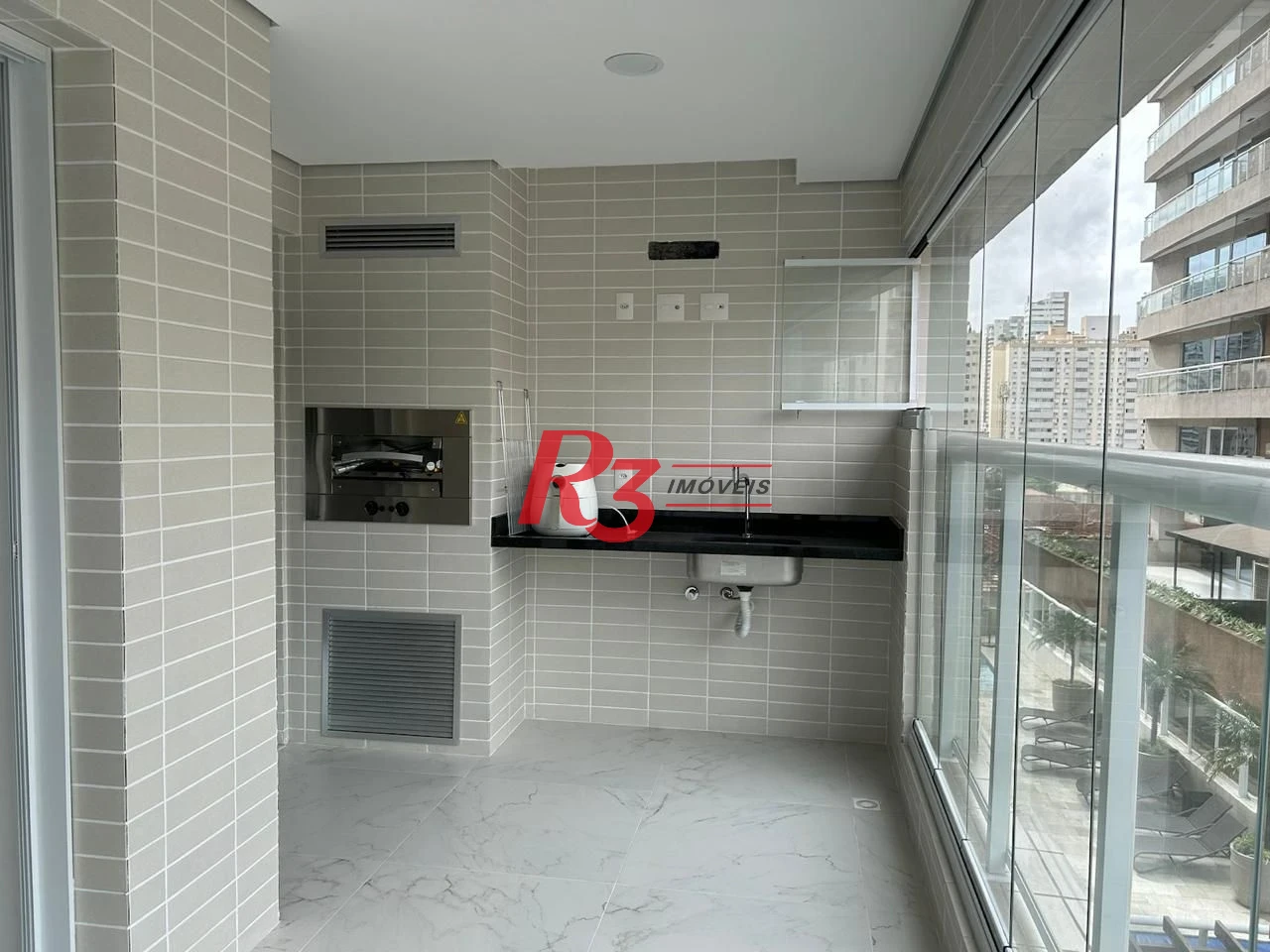 Apartamento à venda, 100 m² por R$ 1.727.000,00 - Gonzaga - Santos/SP