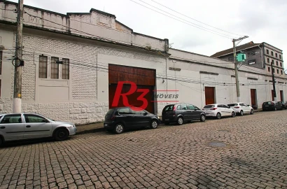 Galpão, 7911 m² - venda por R$ 29.000.000,00 ou aluguel por R$ 141.075,88/mês - Centro - Santos/SP