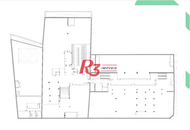Galpão, 7911 m² - venda por R$ 29.000.000,00 ou aluguel por R$ 141.075,88/mês - Centro - Santos/SP