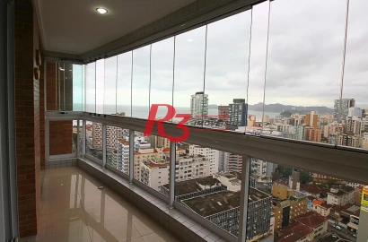 Apartamento à venda, 99 m² por R$ 1.650.000,00 - Gonzaga - Santos/SP