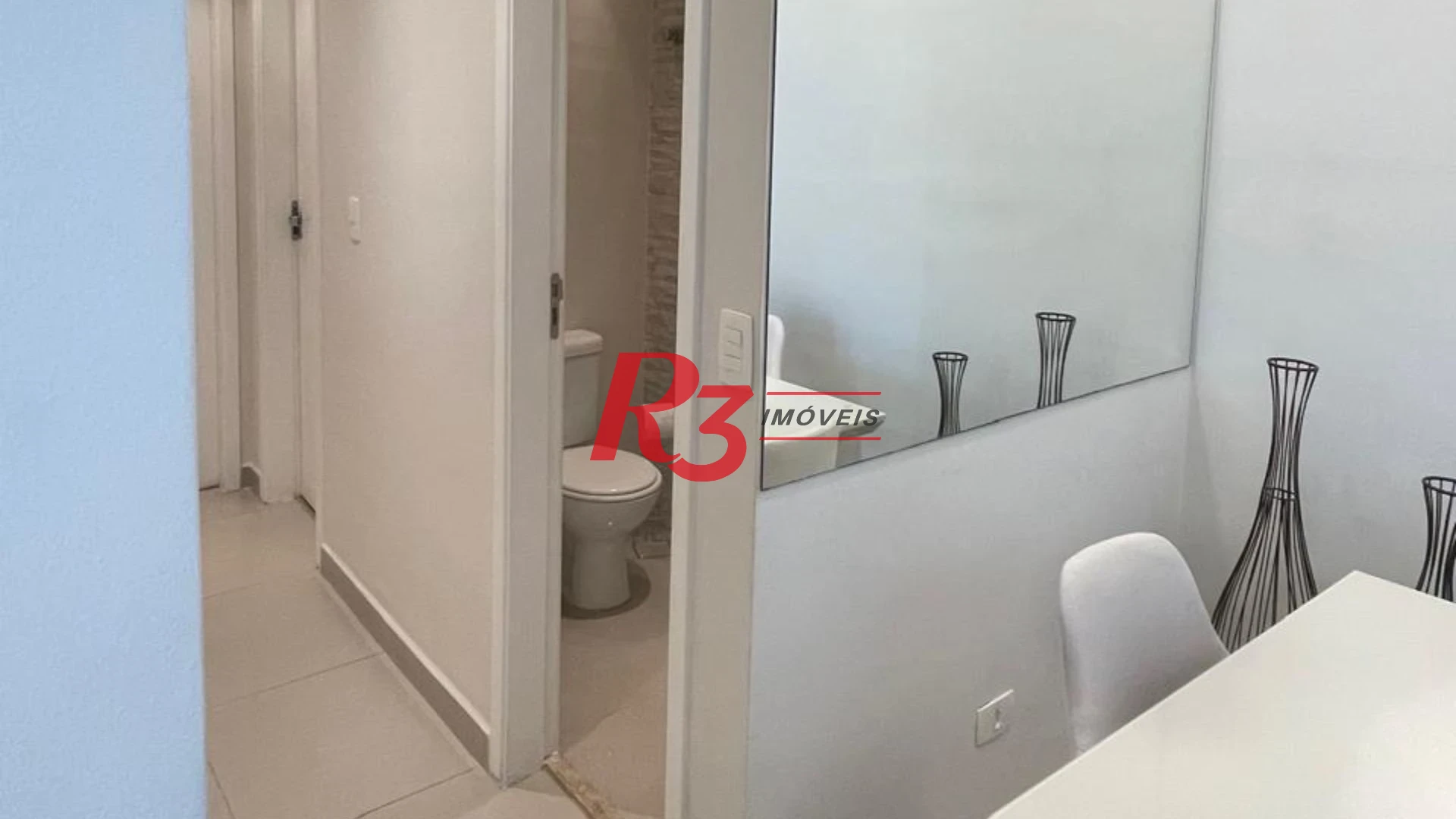 Apartamento com 3 dormitórios à venda, 92 m² por R$ 899.000,00 - Encruzilhada - Santos/SP