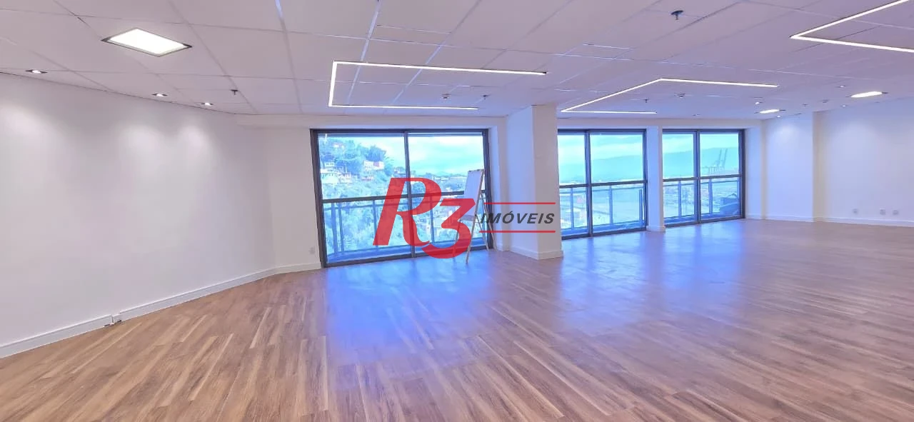 Sala para alugar, 150 m² por R$ 9.000,00/mês - Valongo - Santos/SP
