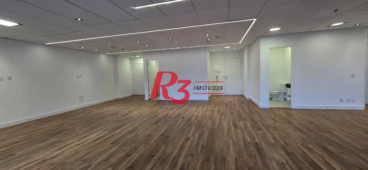 Sala para alugar, 150 m² por R$ 9.000,00/mês - Valongo - Santos/SP