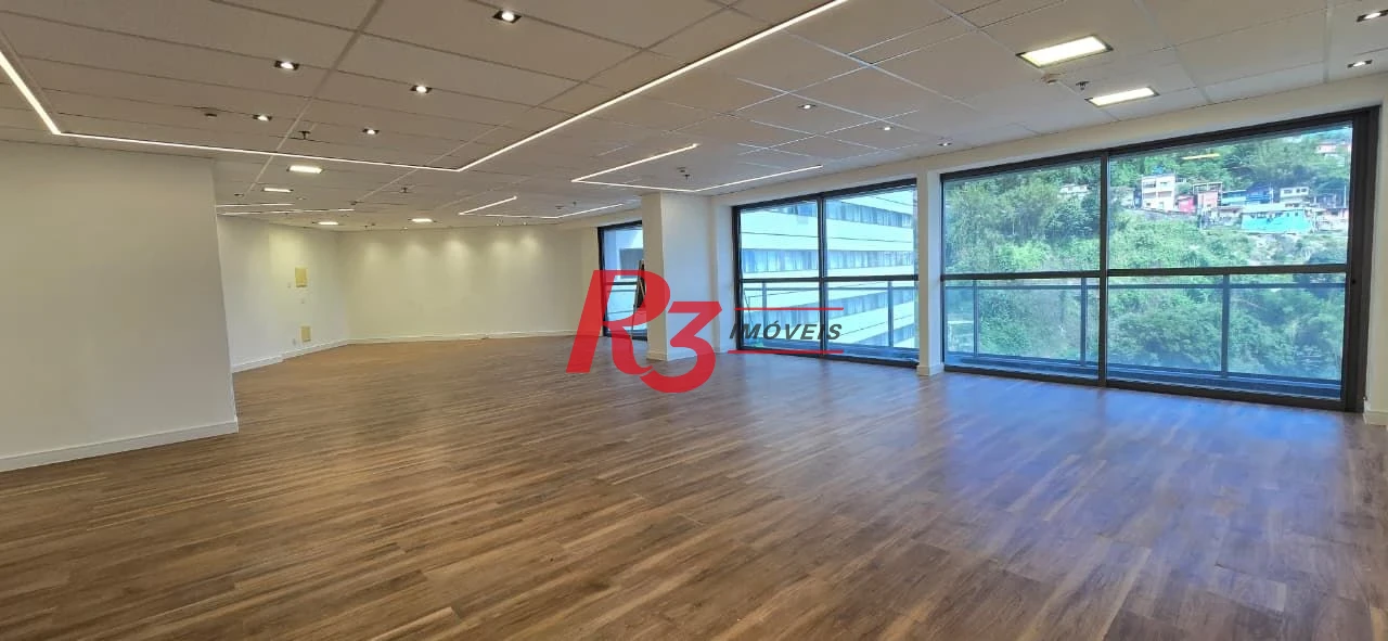 Sala para alugar, 150 m² por R$ 9.000,00/mês - Valongo - Santos/SP