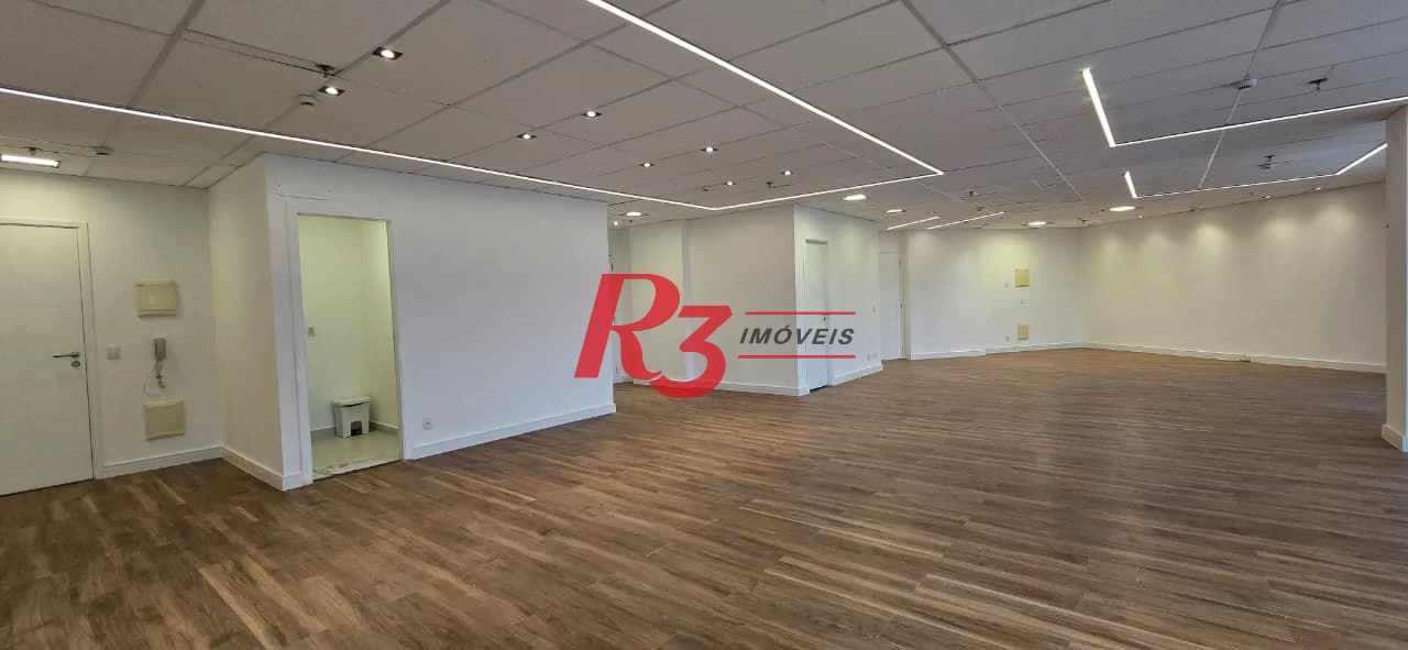 Sala para alugar, 150 m² por R$ 9.000,00/mês - Valongo - Santos/SP
