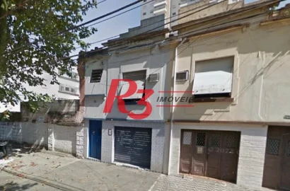 Terreno à venda, 200 m² por R$ 540.000,00 - Vila Mathias - Santos/SP