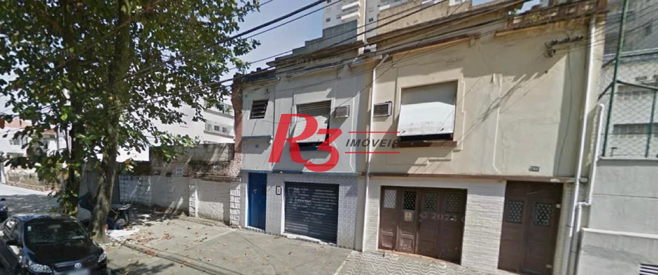 Terreno à venda, 200 m² por R$ 540.000,00 - Vila Mathias - Santos/SP
