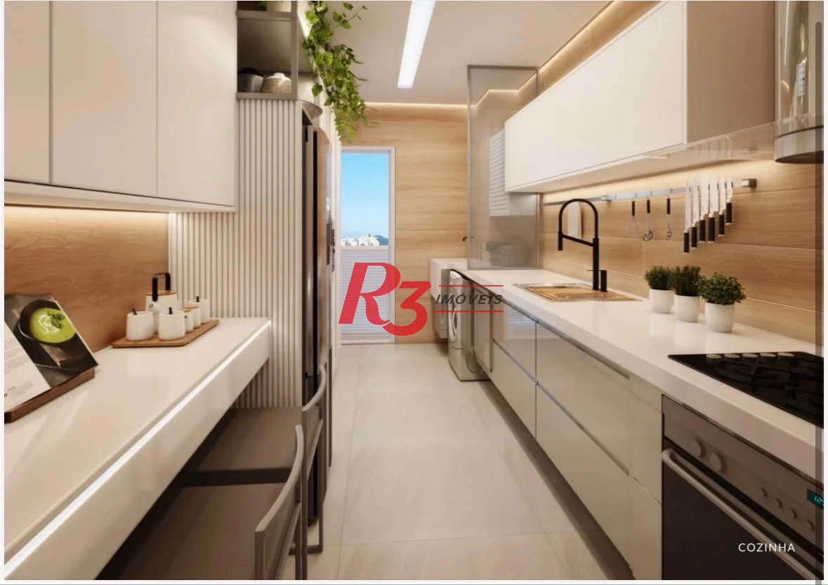 Apartamento à venda, 163 m² por R$ 2.900.000,00 - Ponta da Praia - Santos/SP