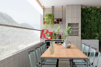 Apartamento com 2 dormitórios à venda, 92 m² por R$ 900.000,00 - Canto do Forte - Praia Grande/SP