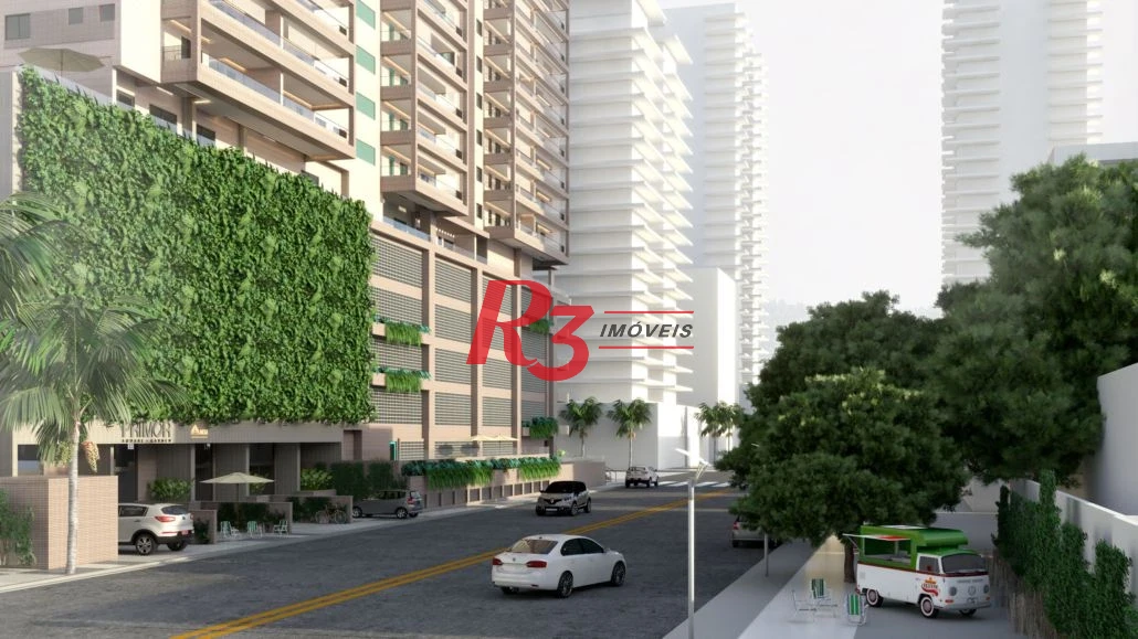 Apartamento com 2 dormitórios à venda, 92 m² por R$ 900.000,00 - Canto do Forte - Praia Grande/SP