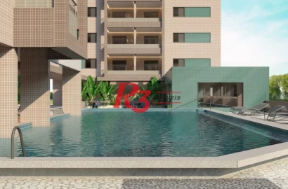 Apartamento com 2 dormitórios à venda, 92 m² por R$ 900.000,00 - Canto do Forte - Praia Grande/SP