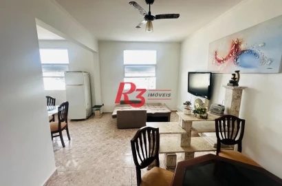 Apartamento com 2 dormitórios à venda, 65 m² por R$ 270.000,00 - Itararé - São Vicente/SP